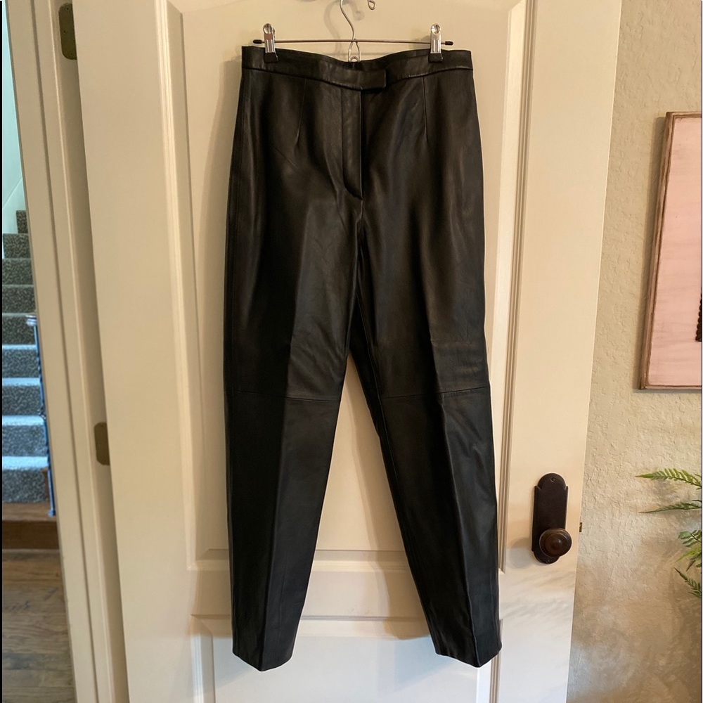 Leather pants